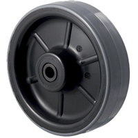 500KG Polyurethane On Nylon Wheel - 200 x 48mm - Plain Bearing