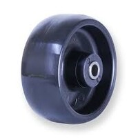150kg Rated Industrial Nylon Wheel - 75 x 32mm - Plain Bearing
