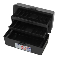 2 Trays Utility Tool Box - Cantilever Trays - 328 x 190 x 160 mm