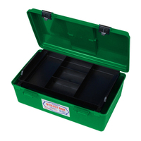 Tool Box - Utility - 400 x 230 x 145 mm - 1 Tray - Green