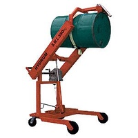 350KG Drum Lifter Tipper Heavy Duty Lift Tip Machine - Rim Grip Model - 2700mm Lift