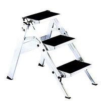Little Jumbo Aluminium Single Sided Step Ladder - 0.7m - 3 Step