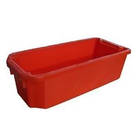 20L Plastic Industrial Stack & Nest Bin Storage - 584 x 267 x 178mm - Red - IH044
