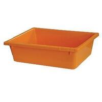 13.5L Plastic Nesting Bin Storage - 430 x 323 x 127mm - Orange