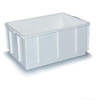 22L Plastic Stacking Bin Container Multi Stacker - 432 x 324 x 203mm - White