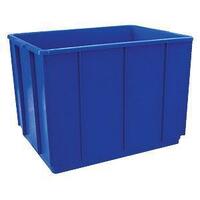 32L Plastic Stacking Bin Container Multi Stacker - 432 x 324 x 305mm - Blue