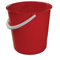 Bucket - Round - Nally - Industrial - 13.6 litre - 300 x 295 mm high - Red