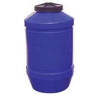 200L Round Open Head Food Grade Plastic Drum - Blue