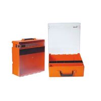 Storage Case - Rola Case - RC003/CL - Clear Lid - Orange