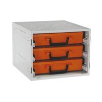 Storage Case - Rola Case Cabinet Kit - includes 3 x RC001 Cases