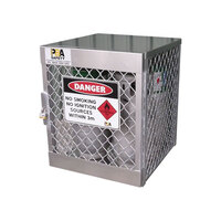 Locker LPG Cylinder Storage - 4 x 15kg Rated Cylinder - 760 x 815 x 960 mm