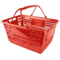 Trolley Shopping Basket Suits 3 Basket Shopping Trolley Red