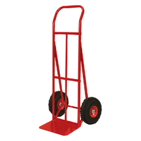 General Purpose Hand Trolley Hand Truck - 250mm Pneumatic Wheels