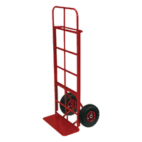 General Purpose Carton Hand Trolley Hand Truck - 250mm Pneumatic Wheels