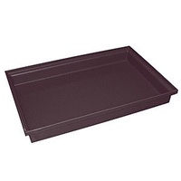 Tray - Rotomould - 25 litre - 813 x 517 x 103 mm high - Black