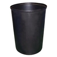 Bin - Round - Rotomould - 200 litre - 650 x 865 mm high - Black