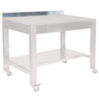 Steel Low Back for Workshop Workbench - 1200mm Length