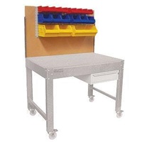 OPTION - High Back For Workbench - Steel MegaBench - 1200mm