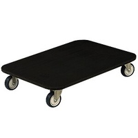 Mobile Flat Platform Dolly - Polymer Deck - 800 x 600 x 154mm - Australian Made