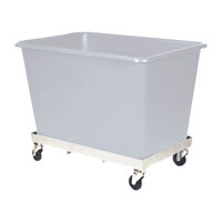 Bin Trolley - 500 Litre - 1100 x 720 x 740h mm - 100mm Wheel - Natural