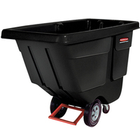 400L Heavy Duty Mobile Tilt Waste Bin - Industrial - Capacity 200KG