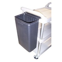 Plastic Hook on Refuse Bin Suits Rubbermaid Light Duty Utility Trolley