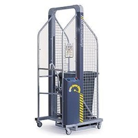 250kg Rated Wheelie Bin Lifter Tipper - 1230mm Tip Height-12 V Battery/240V Single Phase