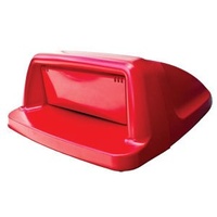 Wheelie Waste Bin Bottle Lid Suits 240L Bins - Red
