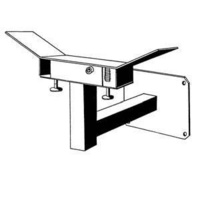 Wheelie Bin Security Stand - Wall Mount - 2 Bin - Suits all Bin Sizes