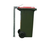 Wheelie Bin Security Stand - Pole - 1 Bin - Suits all Bin Sizes