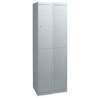 Locker - Steel - Statewide - 760 x 450 x 1800mm - 2 Tier - Bank of 2