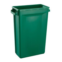87L Svelte Slim Rectangular Plastic Bin - 507W X 272D X 756H - Green