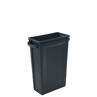46L Svelte Slim Rectangular Container Waste Bin - Grey