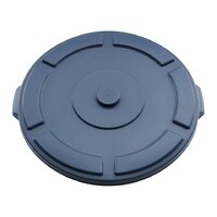 Plastic Lid Suit THOR 121L Utility Container Round Bin - Grey