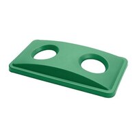 Bottle/Can Recycling Lid Suits Svelte Slim Container - Green