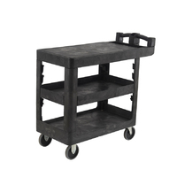 230KG 3 Shelves Service Utility Trolley - 978 x 435 x 968mm