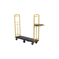 810kg Rated Heavy Duty Material Transfer U Boat Trolley Cart - 1634 x 454 x 1632mm