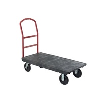 900KG Heavy Duty Industrial Platform Trolley Steel - 1629 x 762mm - 900kg rated