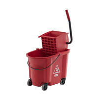 Grandmaid 33L Low Profile Side Press Combo Mop - Red