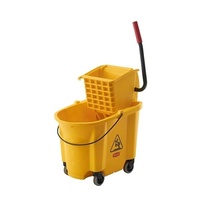 Grandmaid 33L Low Profile Side Press Combo Mop - Yellow