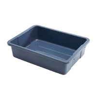 29L Plastic Utility Storage Container - Food Grade - Grey