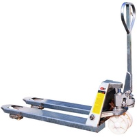 2000kg Rated Hand Pallet Jack Truck Galvanised 685 X 1150mm - Standard