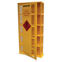 Aerosol Storage Cage- 220 Aerosol Cans - 665 X 465 X 1720 mm