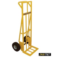 300KG Hand Trolley Handtruck With Tilt - 1290mm - 260mm Pneumatic Wheels