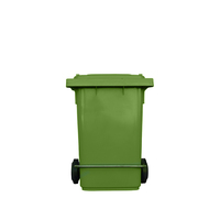 Bin - Waste - Wheelie Bin with Lid Lifter - 80 Litre - Green