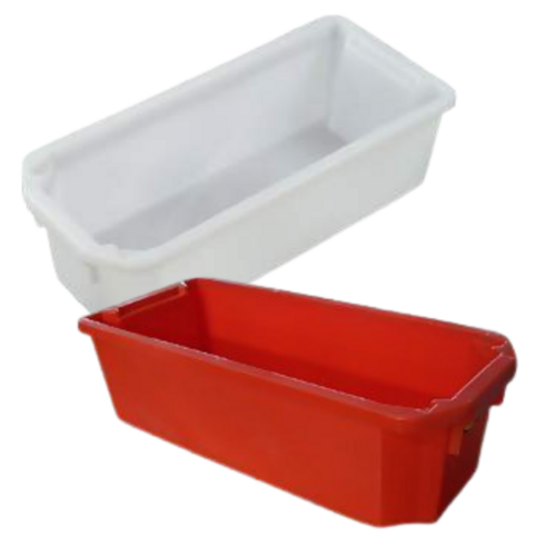 20L Plastic Industrial Stack & Nest Container - 584 x 267 x 178mm