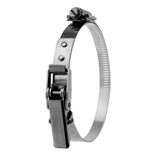 Hi-Torque Rigid Claw Quick Release Bandclamp 210-255mm Diameter - Stainless Steel
