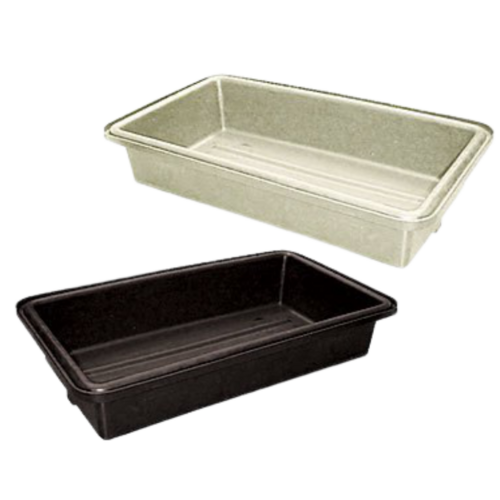80L Food Grade Plastic Rotomould Tray - 1070 x 610 x 200mm