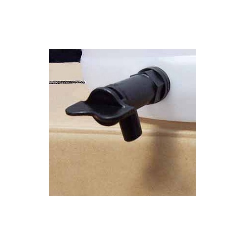 Moulded Plastic Tap Suits Plastic Drum 3/4 BSP