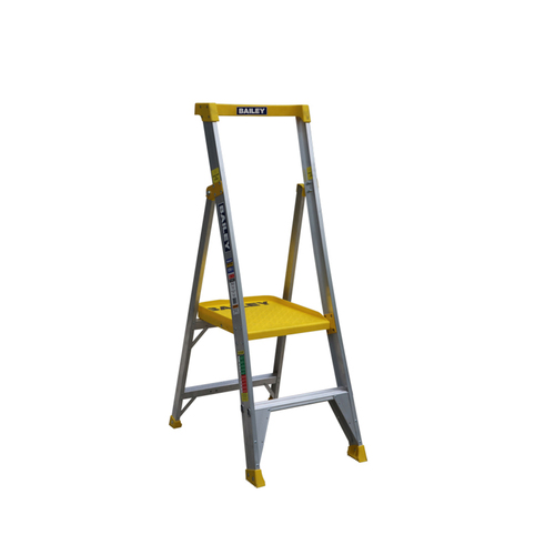 Bailey 170kg Rated Punchlock PFS Professional Aluminium 2 Step Platform Ladder - 0.57m